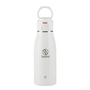 Takeya® Actives Stainless Steel 17 oz. Travel Mug in White
